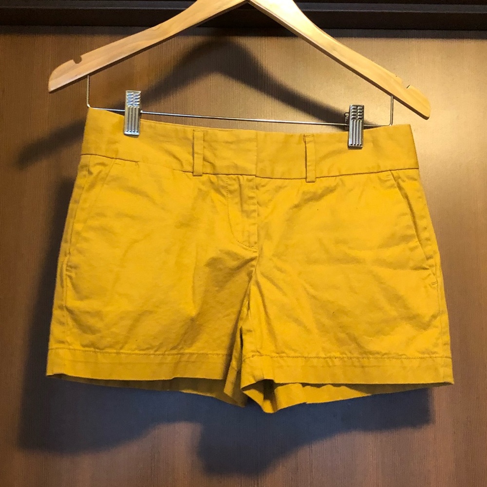 LOFT // Mustard Yellow Shorts